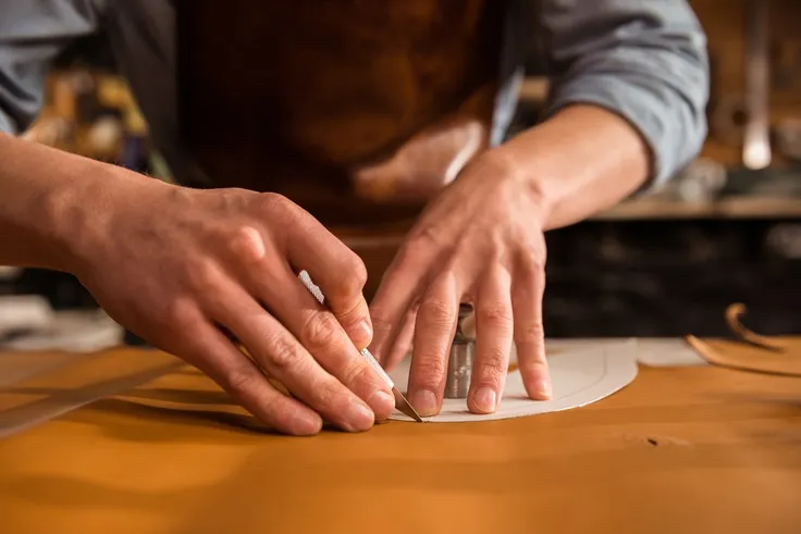 Méthode artisanal du cuir